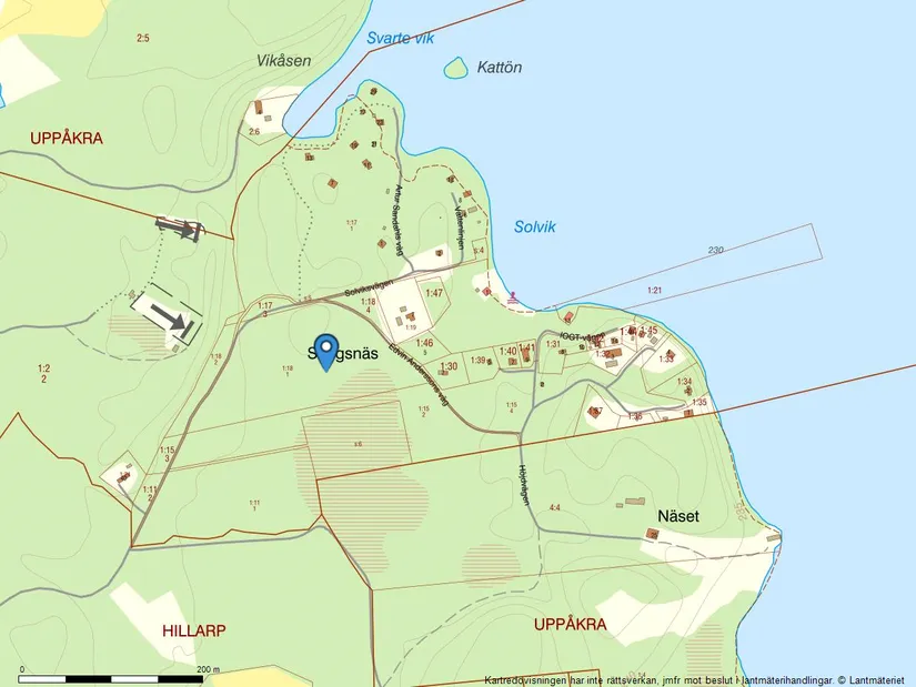 Tomt, Solviksvägen 1, Solvik, Sävsjö