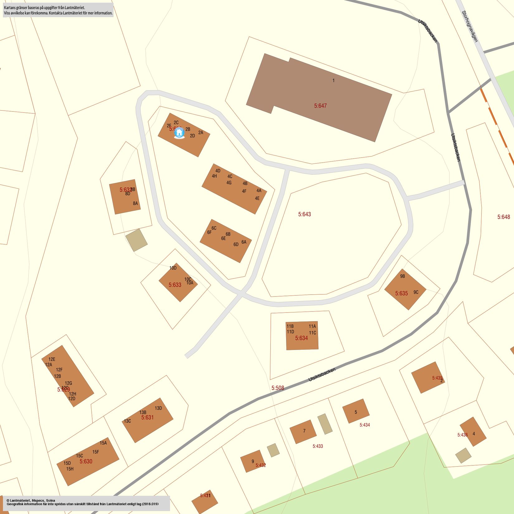 Bostadsrätt, Storhogna Torg 2E, Storhogna, Berg