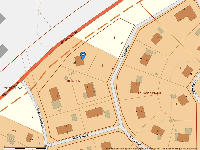 Villa, Krokvägen 2B, Dunteberget, Motala