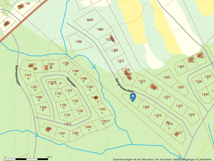 Tomt, Bengt-Eriksvägen 9, Kittelfjäll, Vilhelmina
