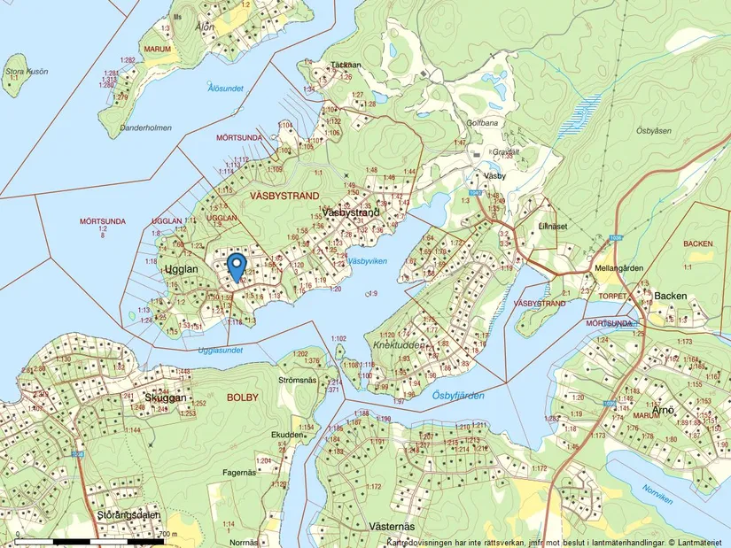 Villa, Väsbystrandsvägen 64A, Ljusterö-Väsby, Österåker