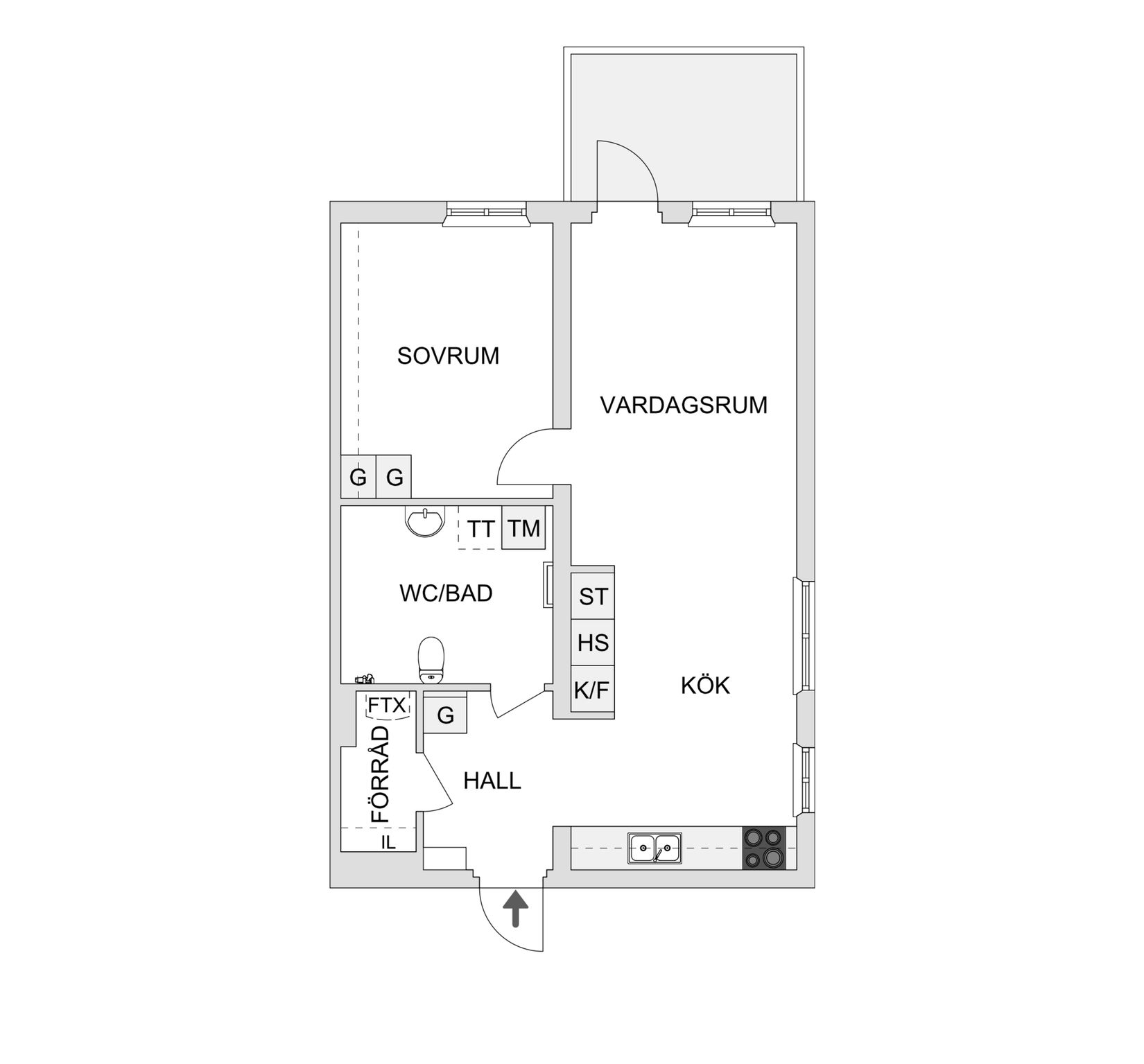 Bostadsrätt, Mullbergsvägen 27R, Getberget/Morön, Skellefteå