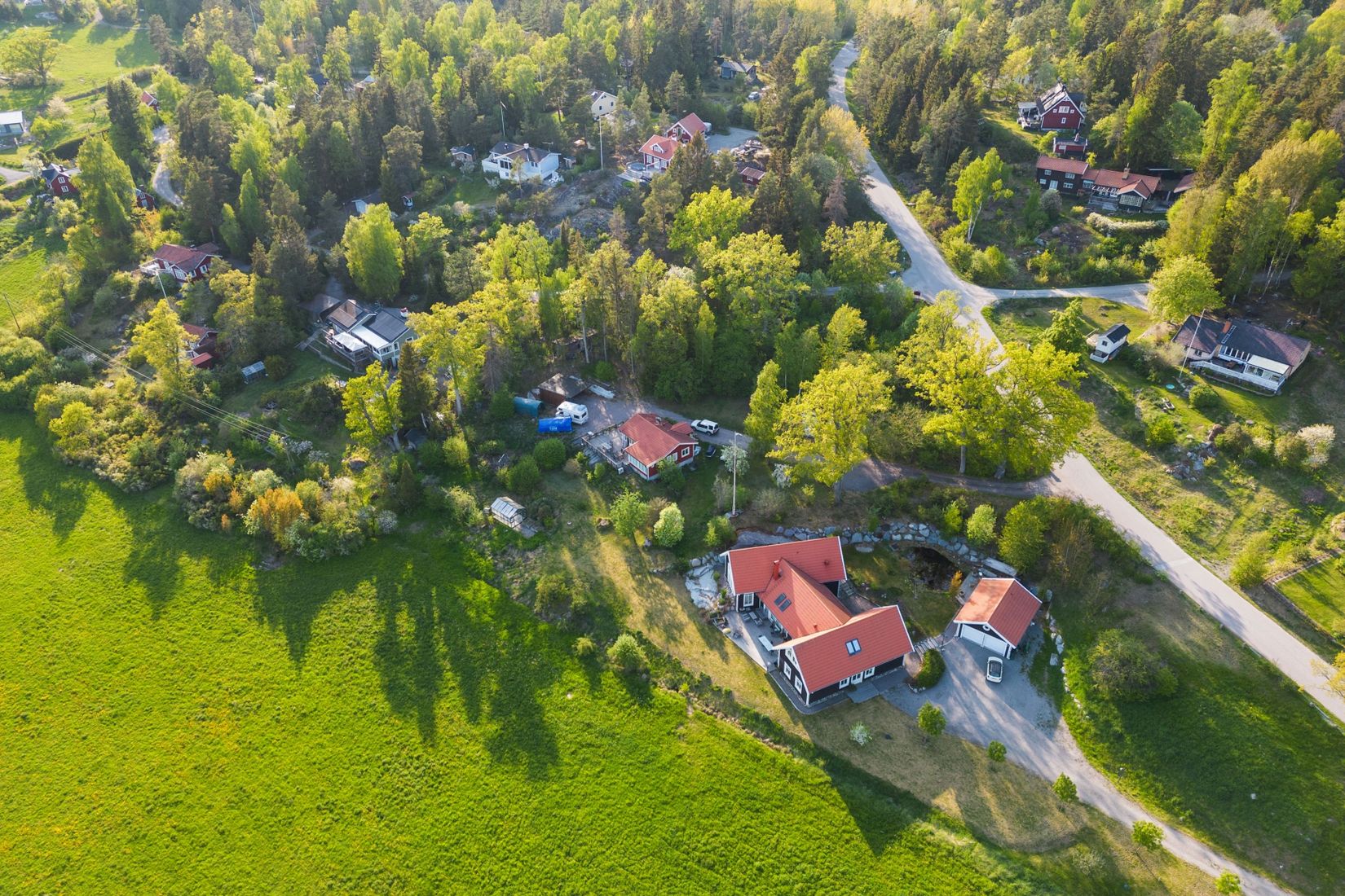 Tomt, Alsviksvägen 1B, Bammarboda, Österåker