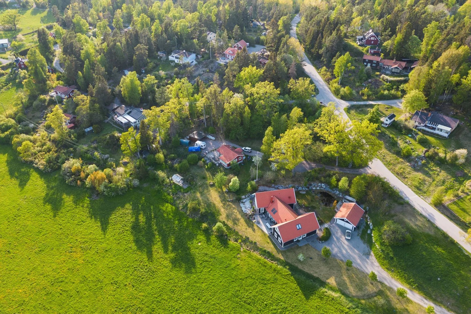 Tomt, Alsviksvägen 1B, Bammarboda, Österåker