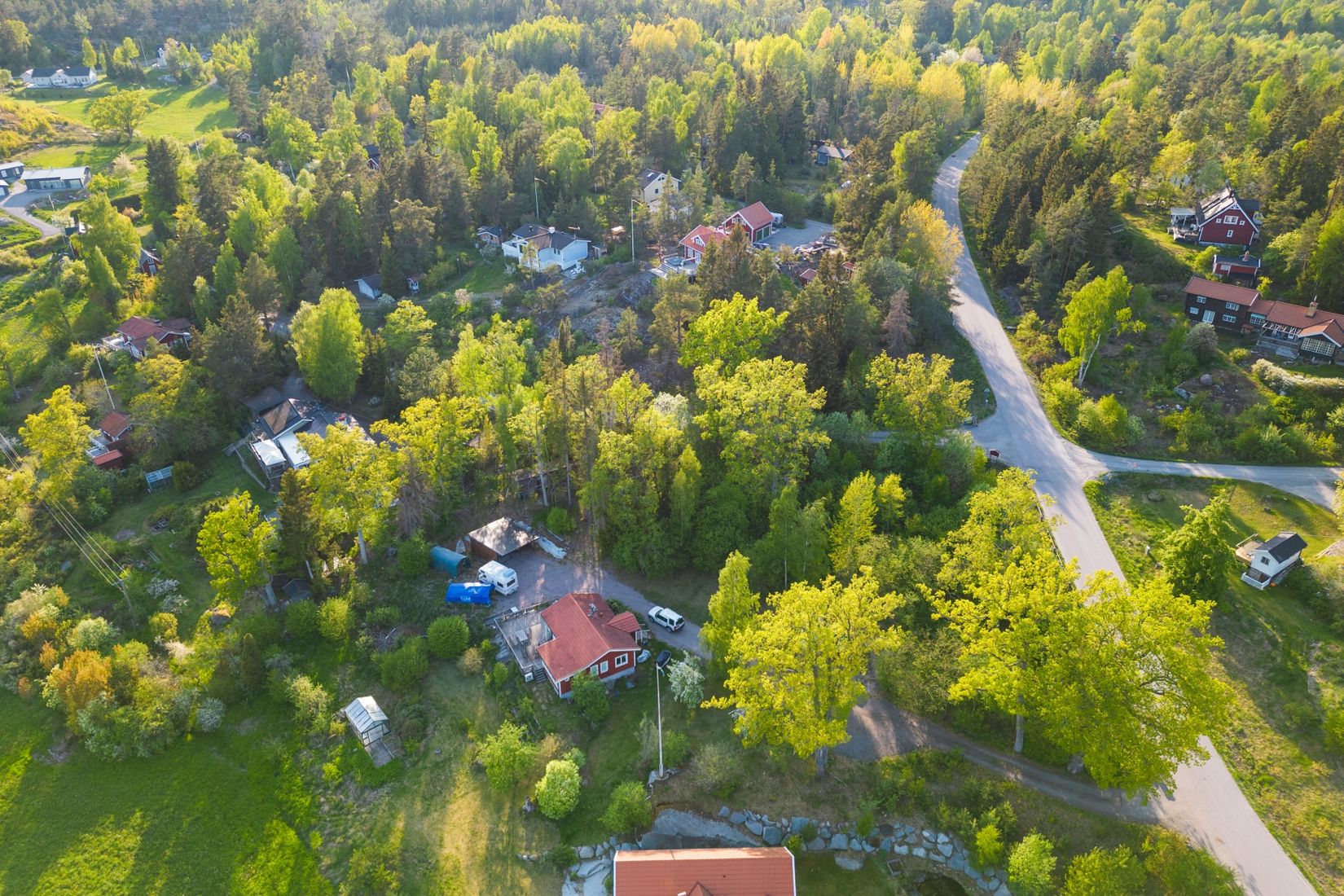 Tomt, Alsviksvägen 1B, Bammarboda, Österåker