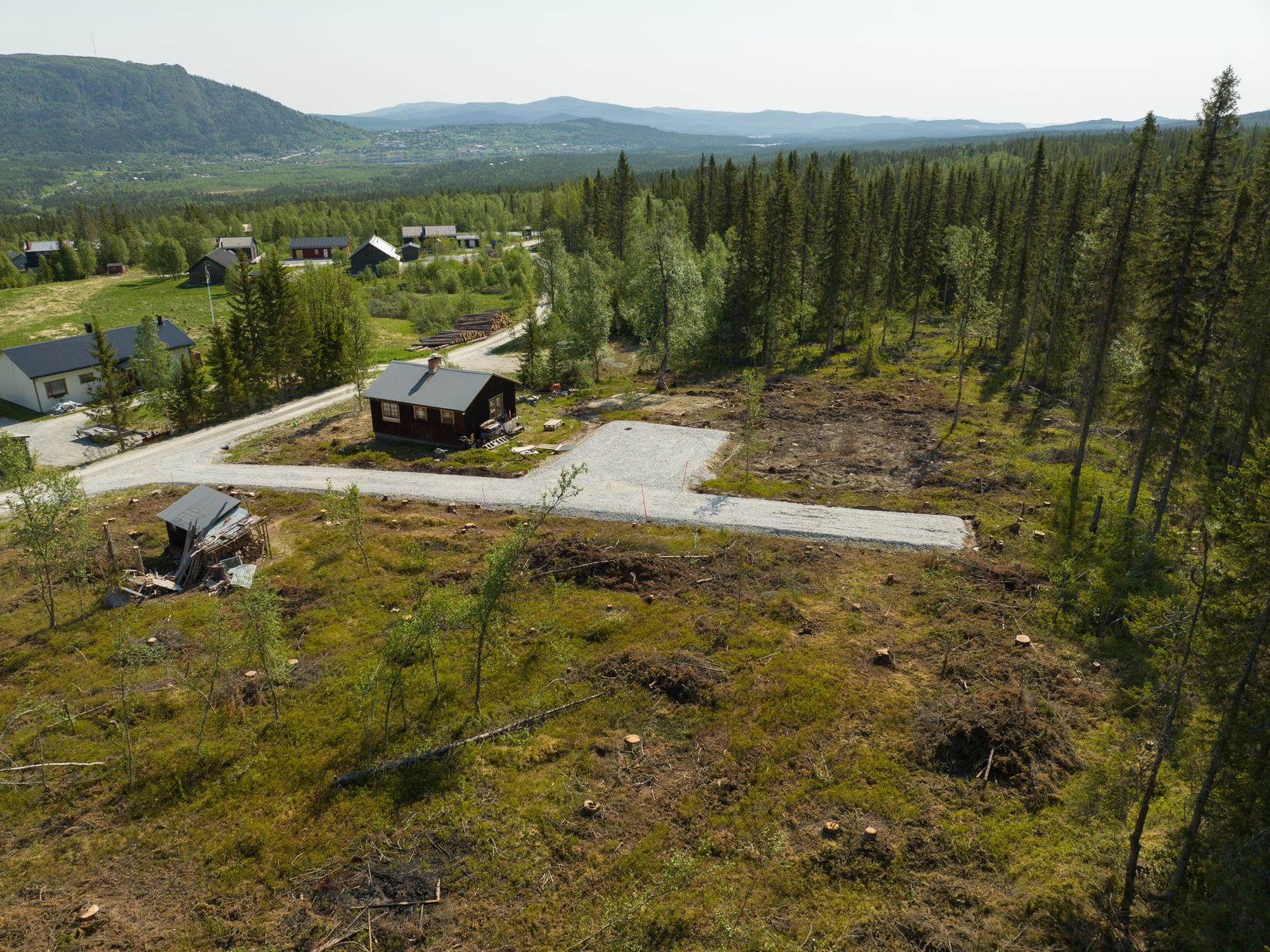 Tomt, Tomt Storkroksvägen, Funäsdalen 6:45, Funäsdalen, Härjedalen