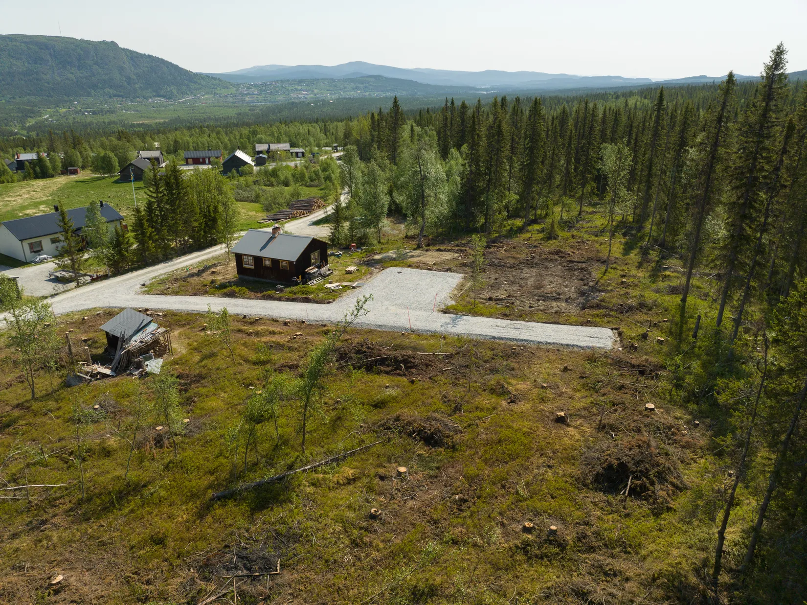 Tomt, Tomt Storkroksvägen, Funäsdalen 6:45, Funäsdalen, Härjedalen