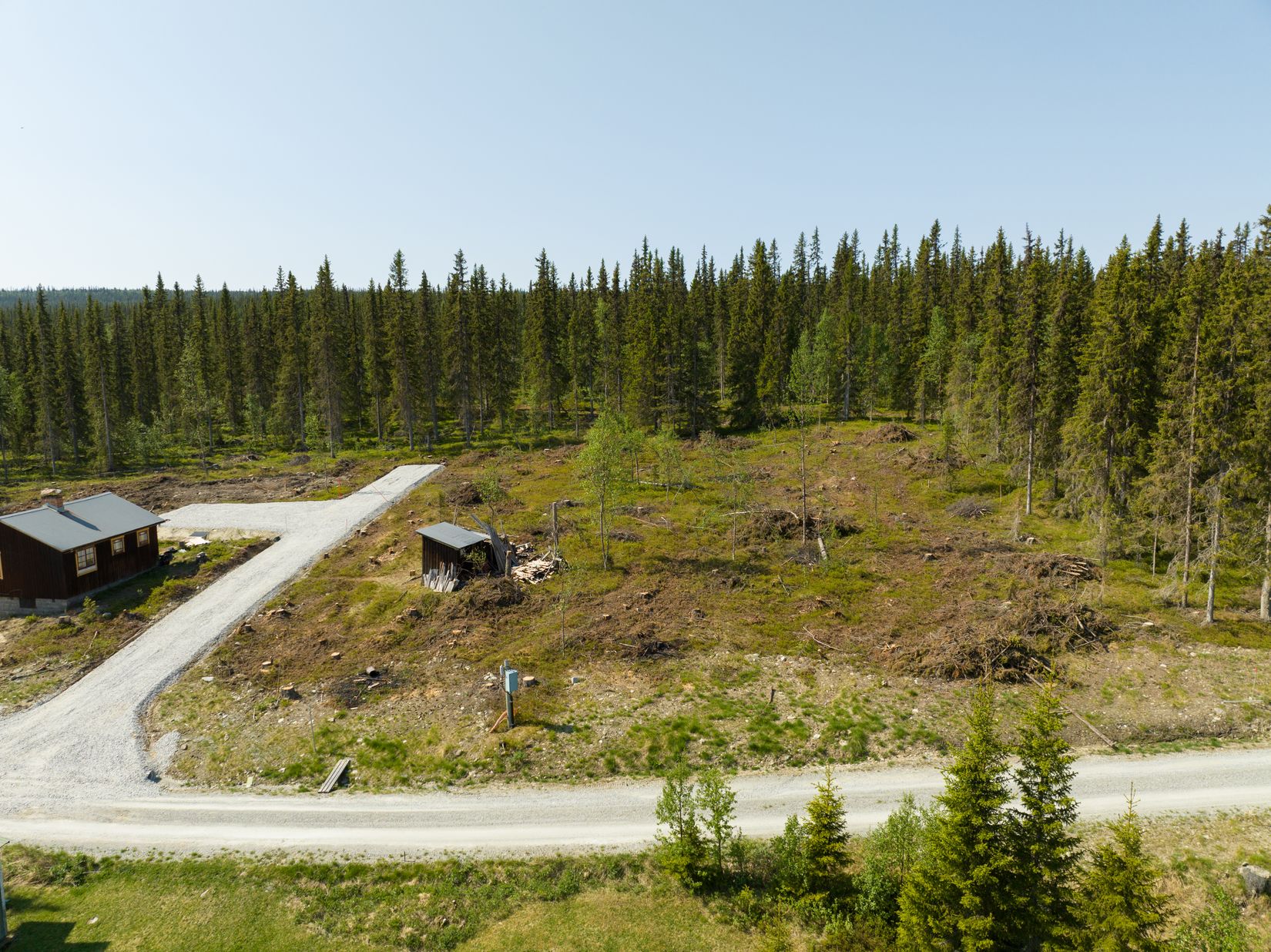 Tomt, Tomt Storkroksvägen, Funäsdalen 6:45, Funäsdalen, Härjedalen