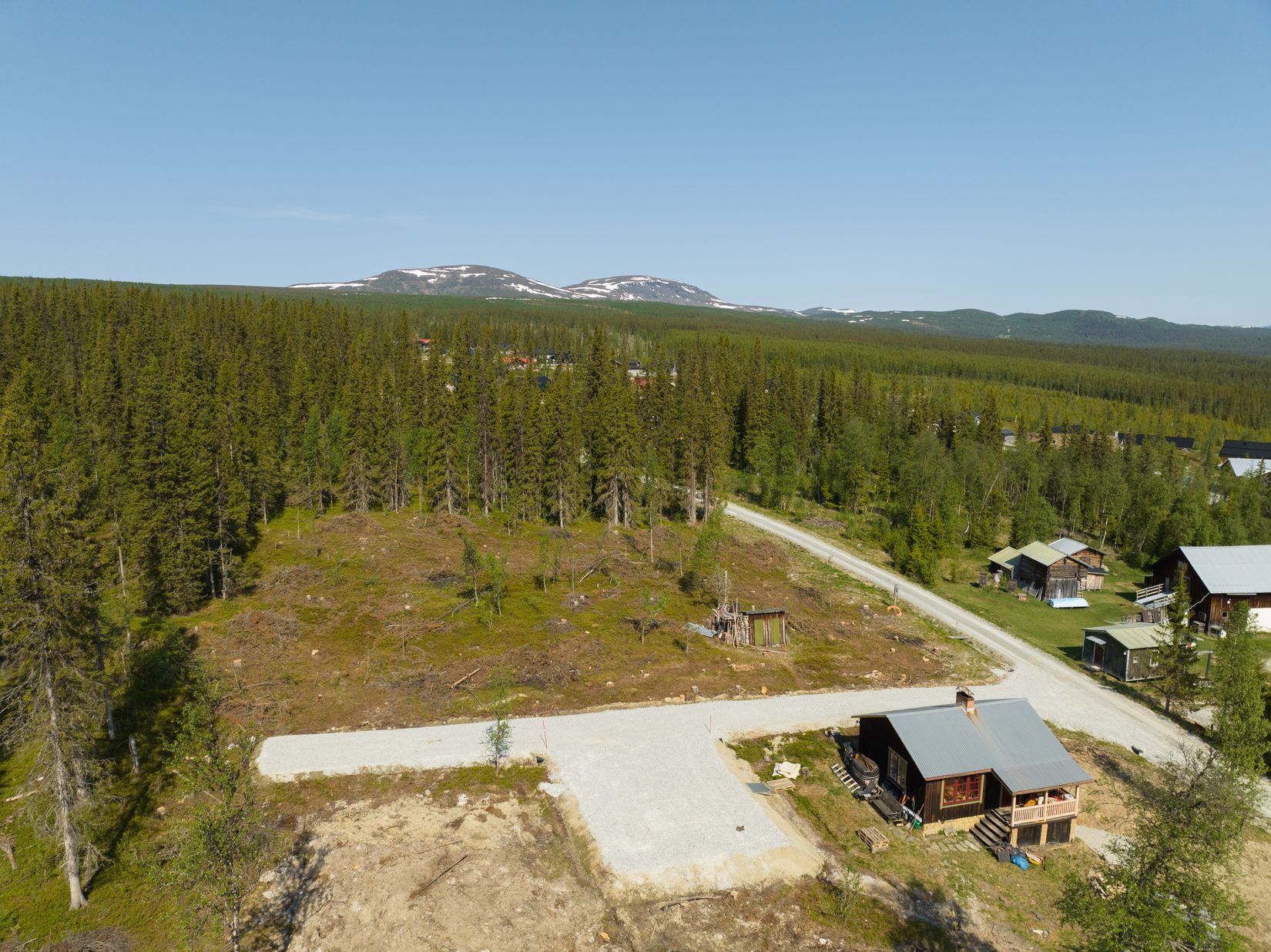 Tomt, Tomt Storkroksvägen, Funäsdalen 6:45, Funäsdalen, Härjedalen