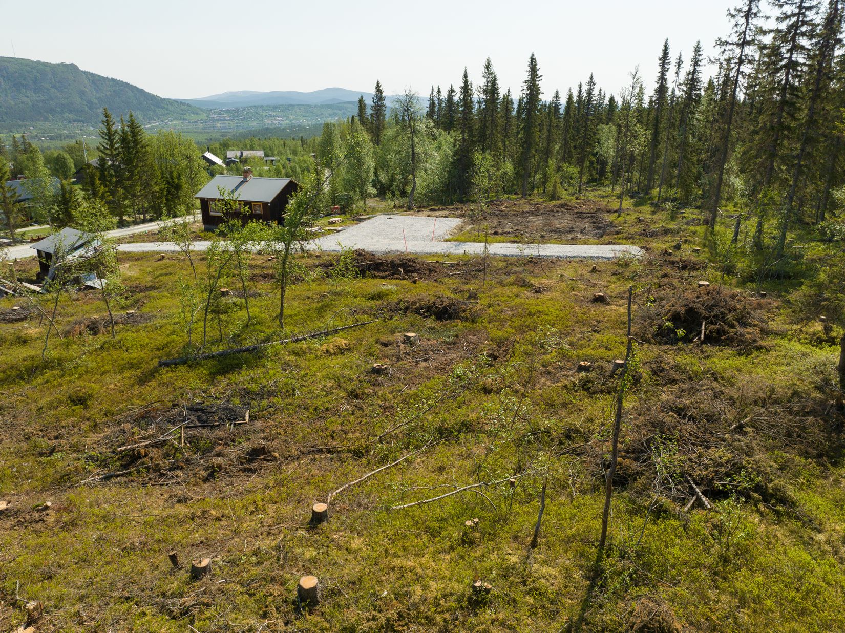 Tomt, Tomt Storkroksvägen, Funäsdalen 6:45, Funäsdalen, Härjedalen