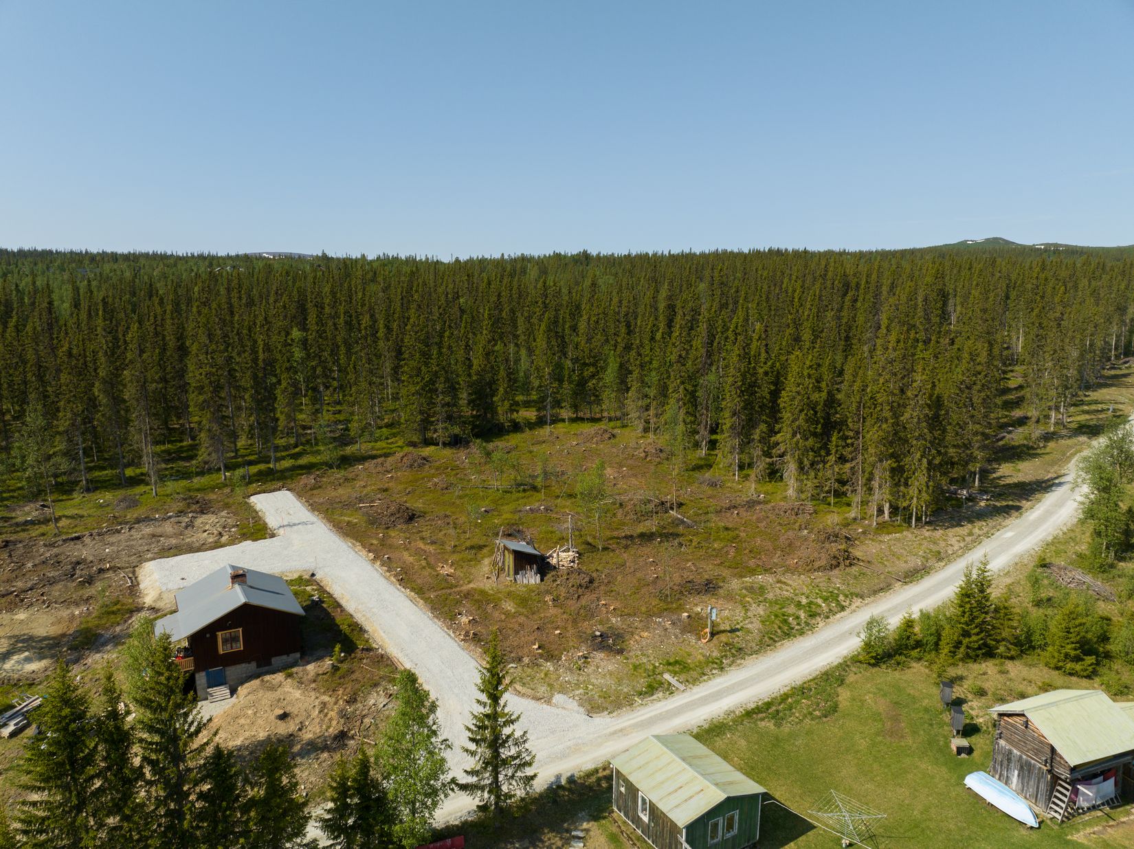 Tomt, Tomt Storkroksvägen, Funäsdalen 6:44, Funäsdalen, Härjedalen