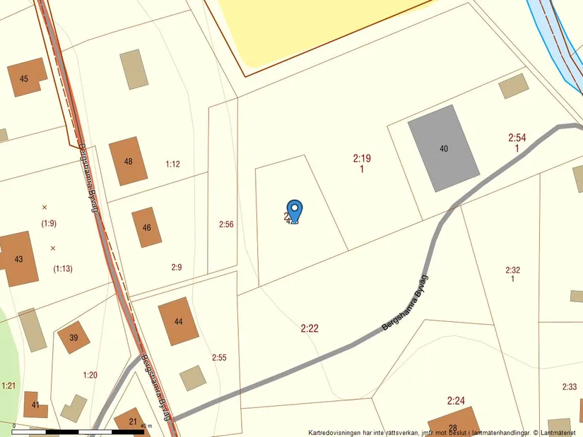 Tomt, Bergshamra byväg 42B, Bergshamra, Norrtälje
