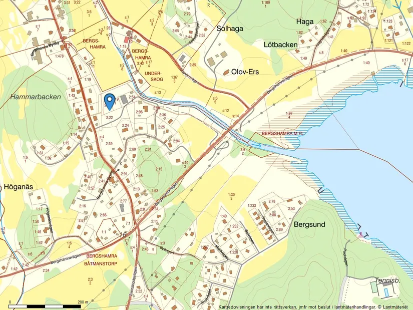 Tomt, Bergshamra byväg 42B, Bergshamra, Norrtälje