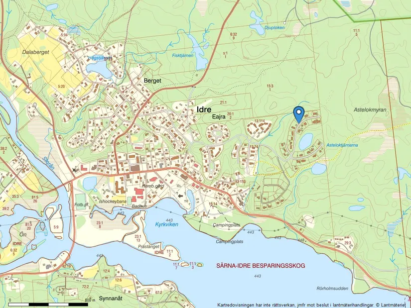Tomt, Tomt Blåbärsstigen 19, Idre, Älvdalen