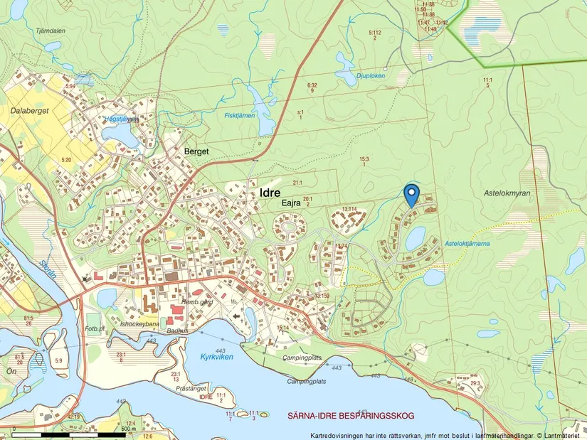 Tomt, Tomt Blåbärsstigen 21, Idre, Älvdalen