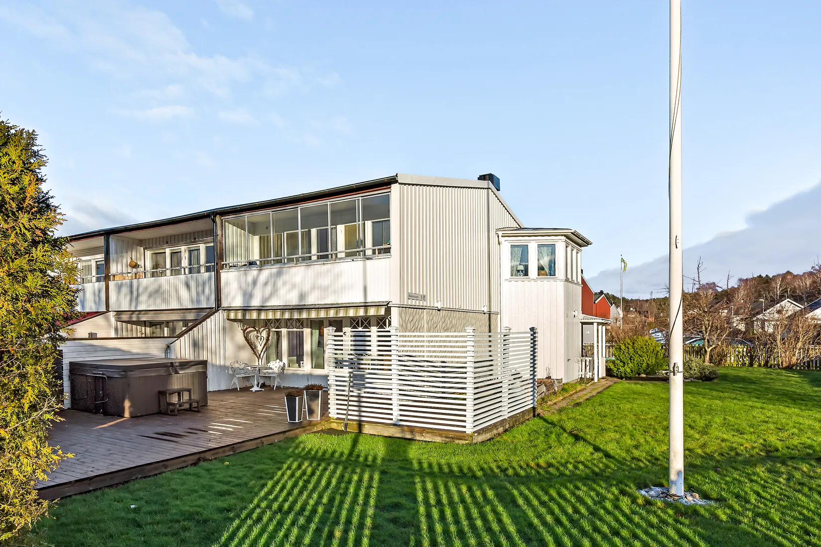 Villa, Radhus, Blåklintsvägen 1, Hammerö, Kungsbacka