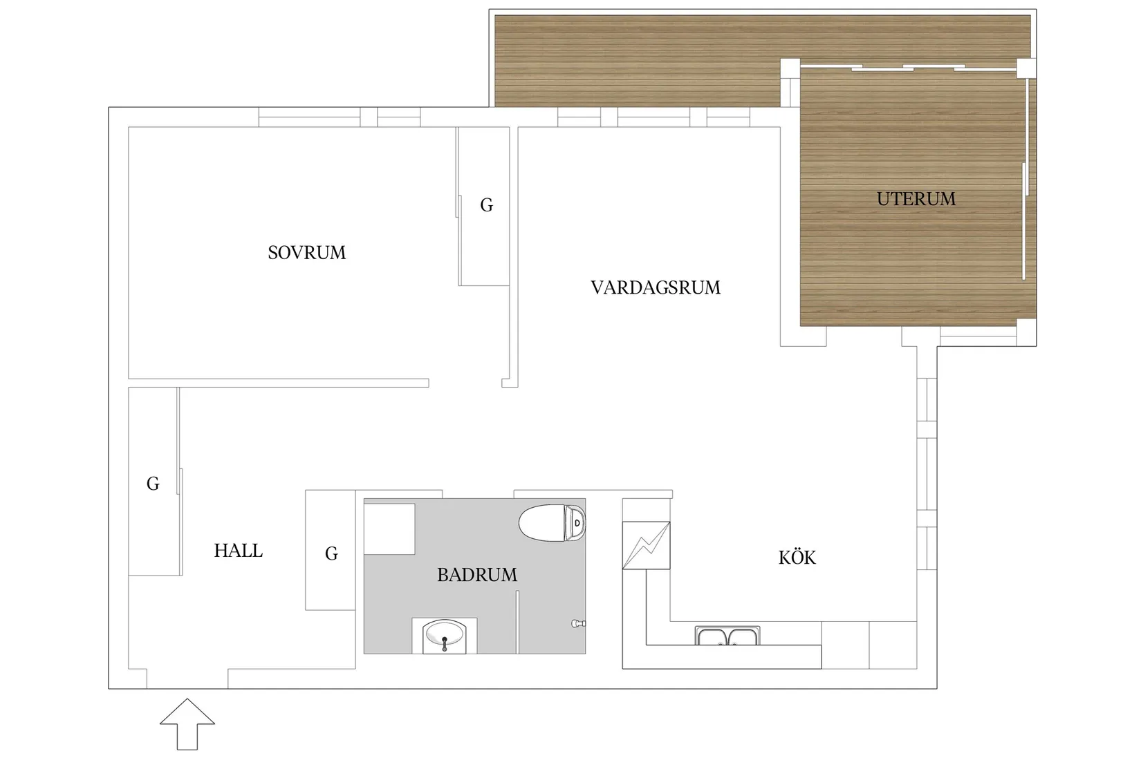 Bostadsrätt, Björkmansgatan 16, Näsby, Örebro