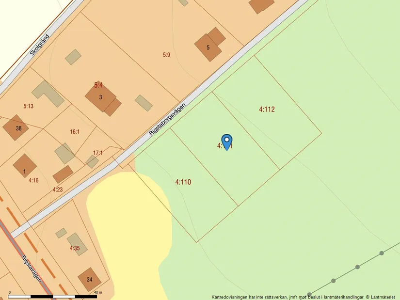 Tomt, Fin villatomt i populära Rigsta nära Söråker centrum! Rigsta 4:111, Söråker, Timrå