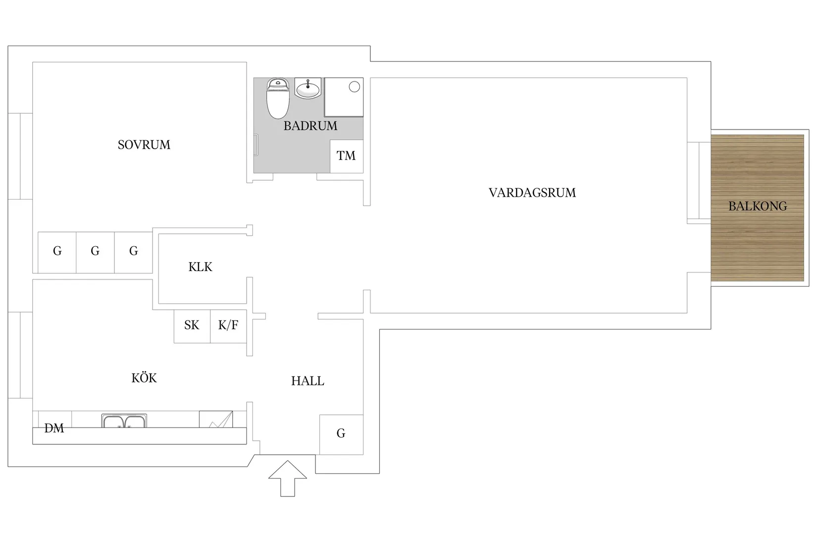 Bostadsrätt, Viskgatan 10B, Eneborg, Helsingborg