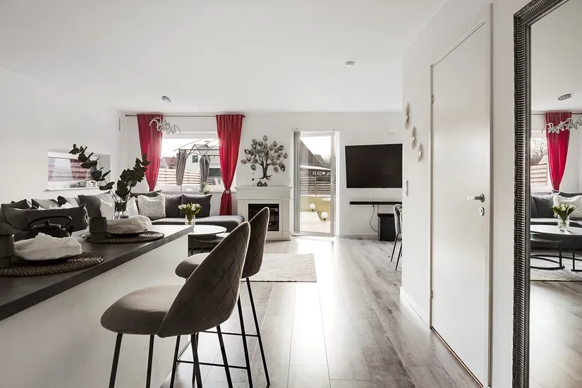 Radhus, Askegatan 13A, Nyvång, Åstorp