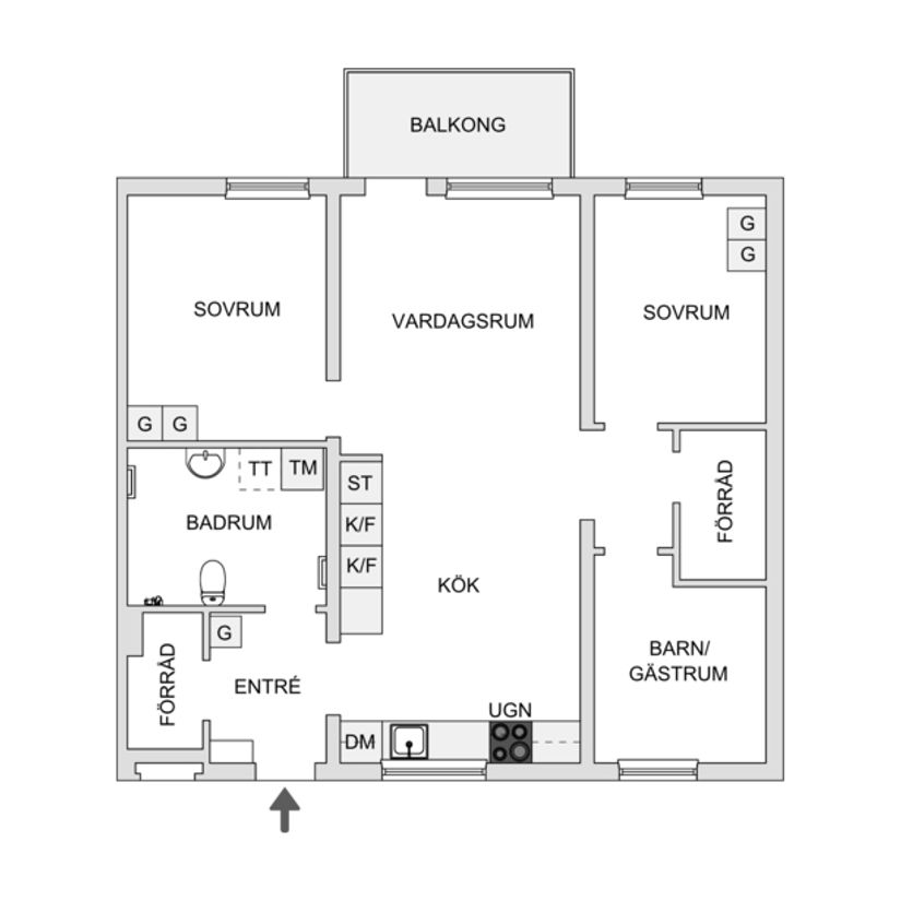 Bostadsrätt, Hälsinggårdsvägen 35D, Hälsinggården, Falun