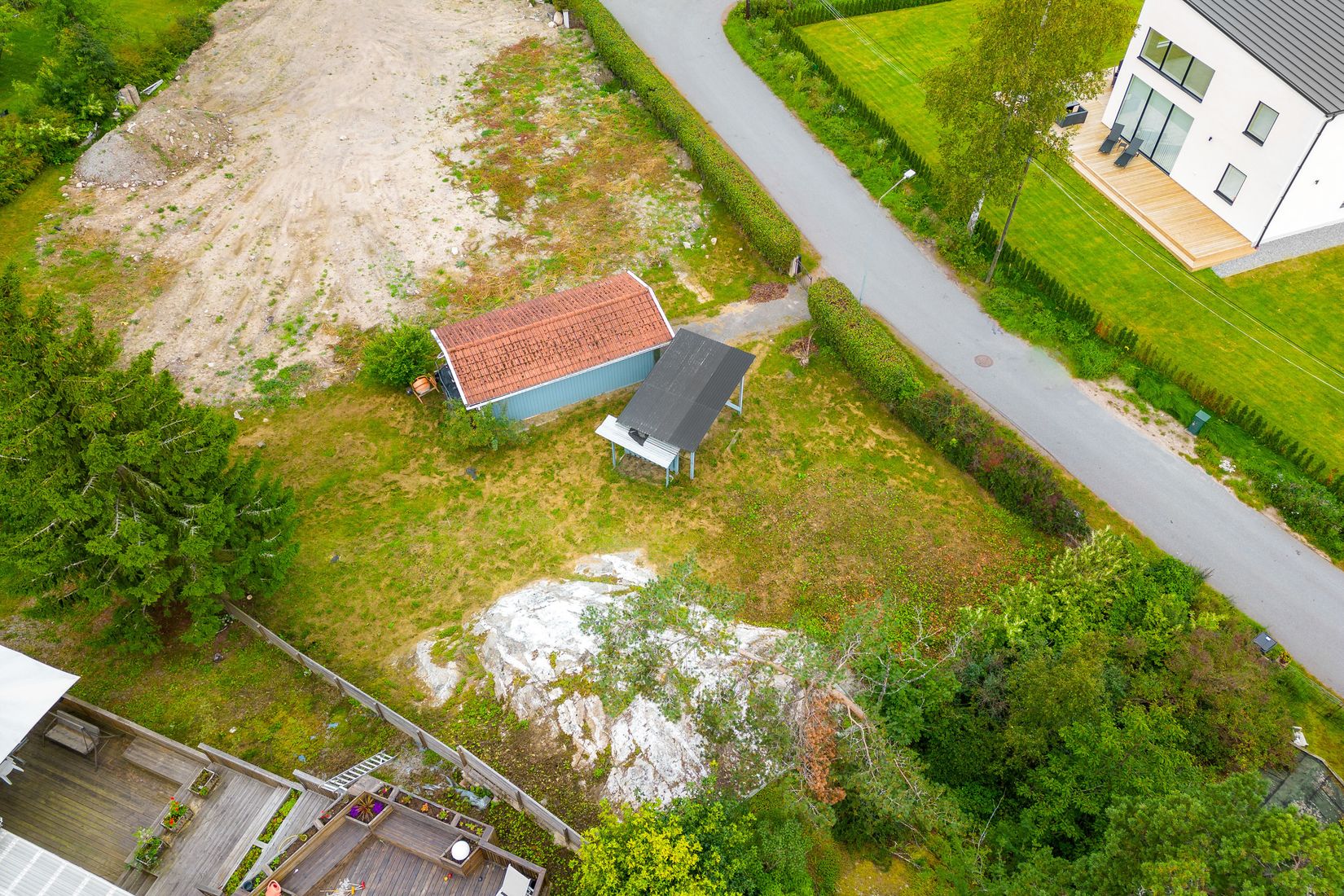 Tomt, Fredsvägen 7, Roslags-näsby, Täby