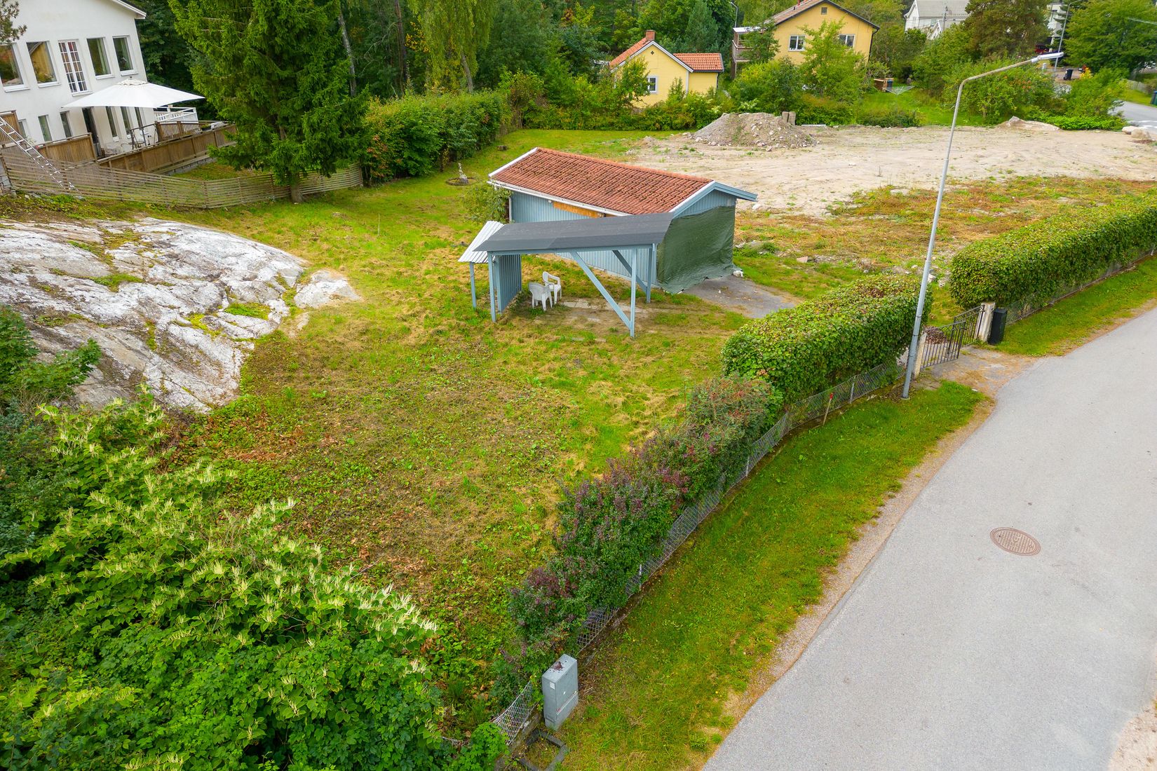 Tomt, Fredsvägen 7, Roslags-näsby, Täby