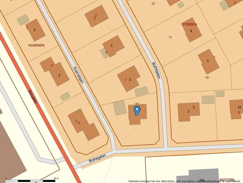Villa, Brahegatan 1, Centralt, Bromölla
