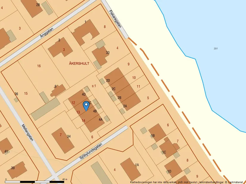 Radhus, Sjöbylundsgatan 4C, Åker, Nässjö
