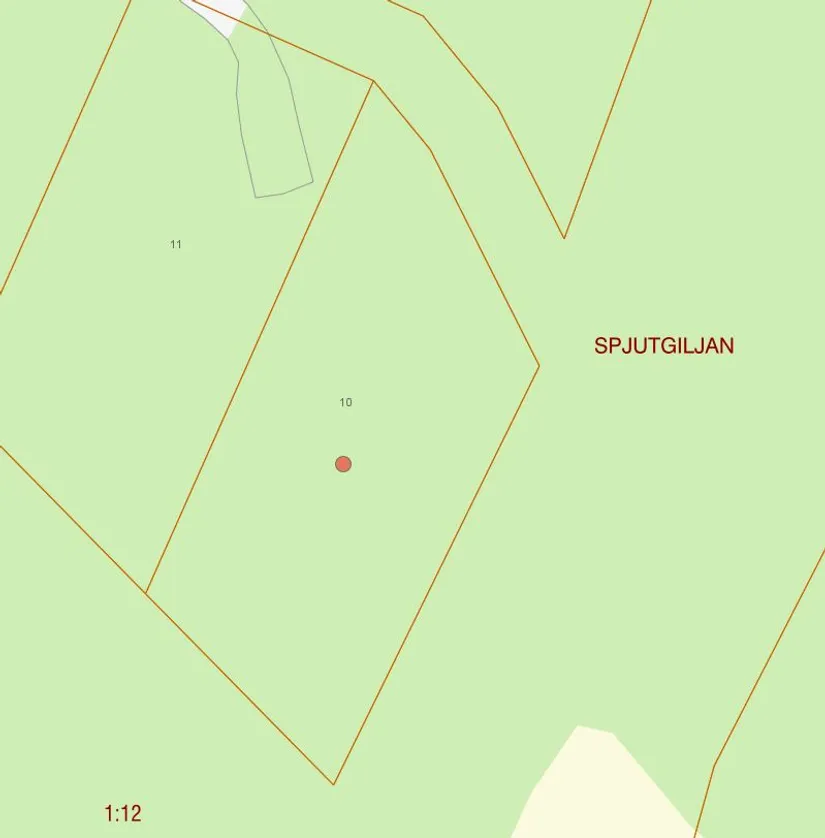 Tomt, Spjutgiljan 10, Upphärad, Trollhättan