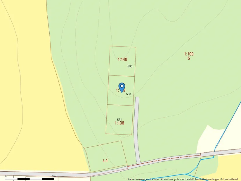 Tomt, Tomt på Grava-Rud 533, Karlstad