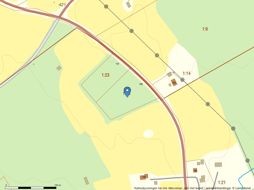 Tomt, Måläng 106, Annersia, Östersund