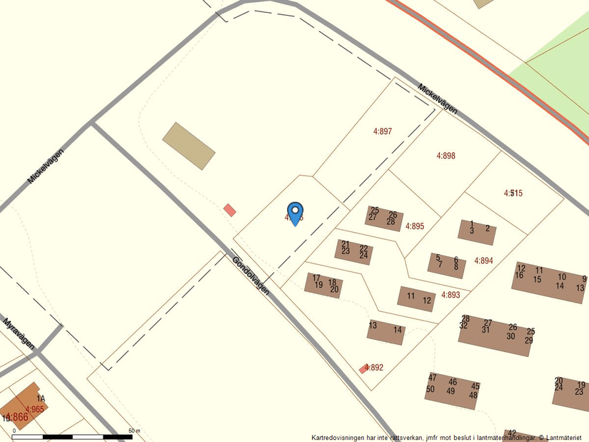 Tomt, Gondolvägen, Branäs, Torsby