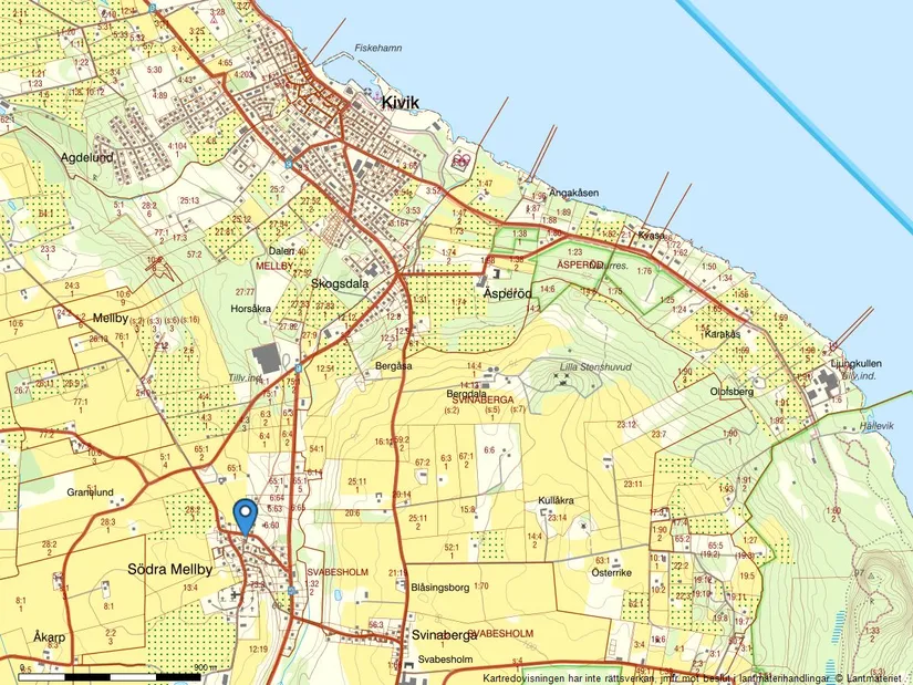 Tomt, Mellby byväg 16, Mellby, Simrishamn