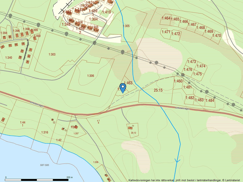 Tomt, Tomt Härjedalen Lofsdalen 1:462, Härjedalen