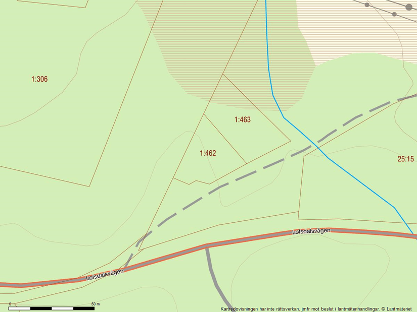 Tomt, Tomt Härjedalen Lofsdalen 1:463, Härjedalen
