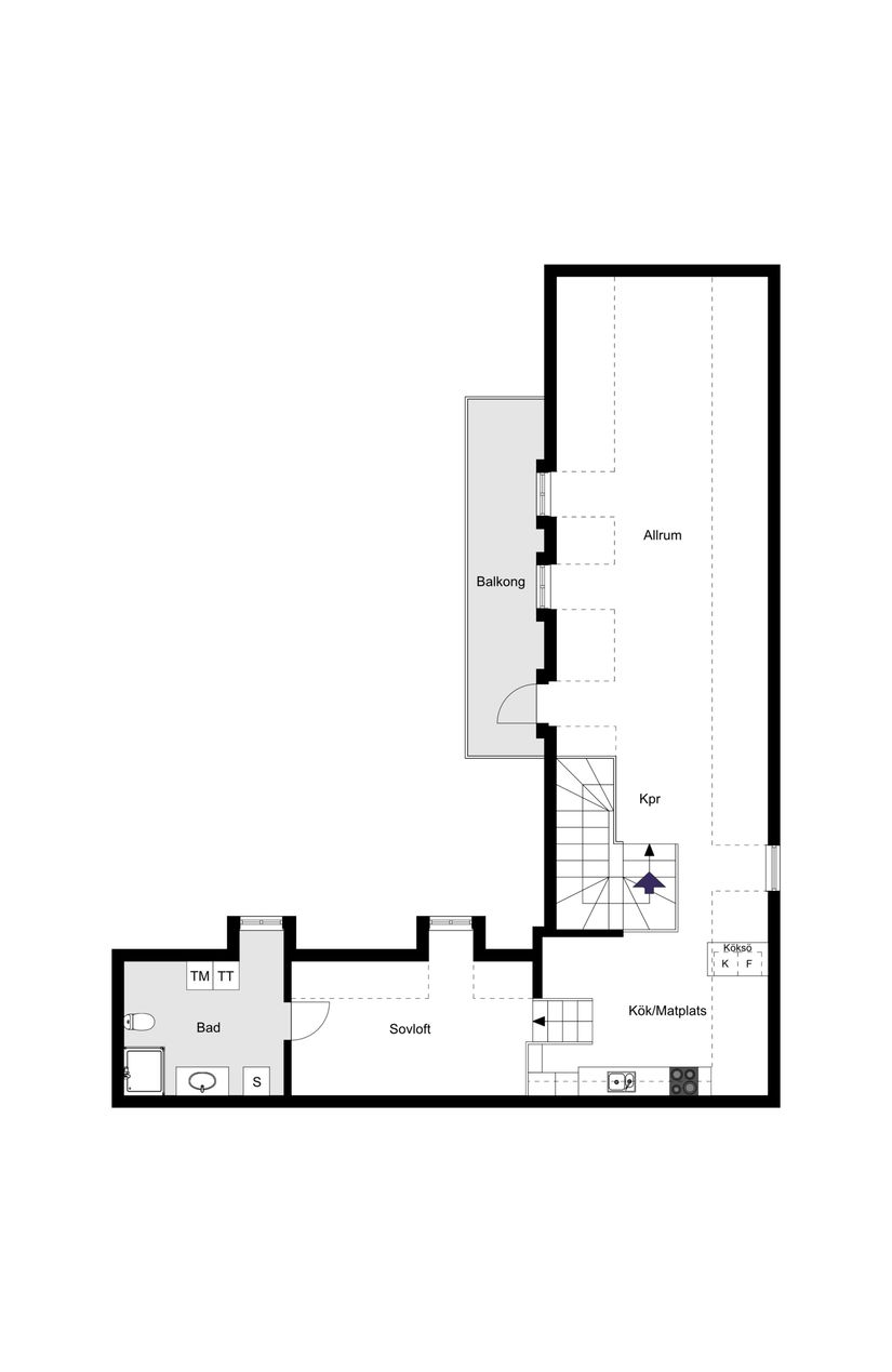 Bostadsrätt, Västra Storgatan 3B, Kristianstad - Centrum, Kristianstad