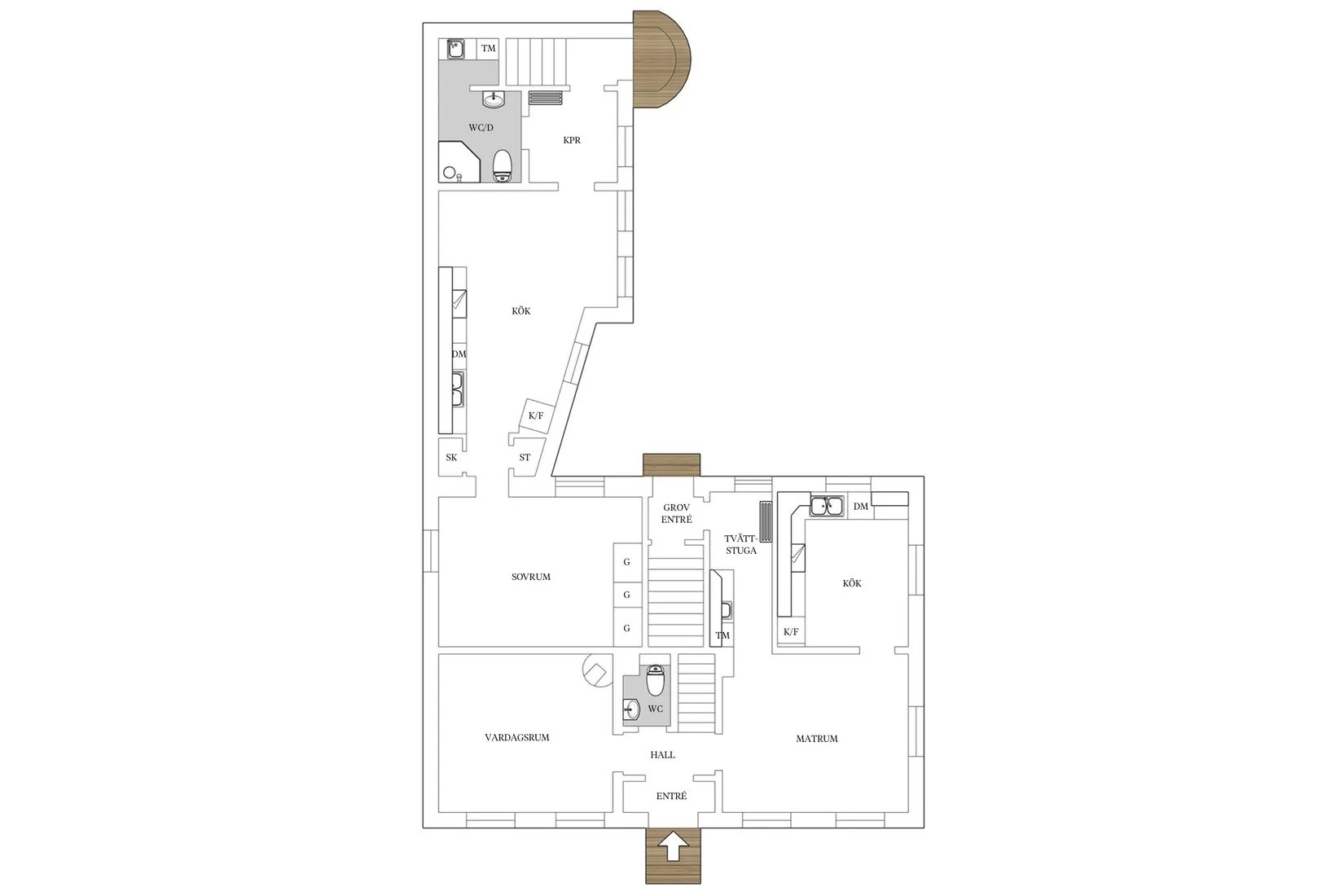 Villa, Norregatan 32, Trelleborg - Centralt, Trelleborg