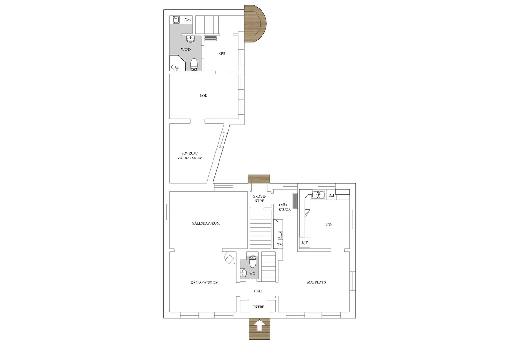 Villa, Norregatan 32, Trelleborg - Centralt, Trelleborg