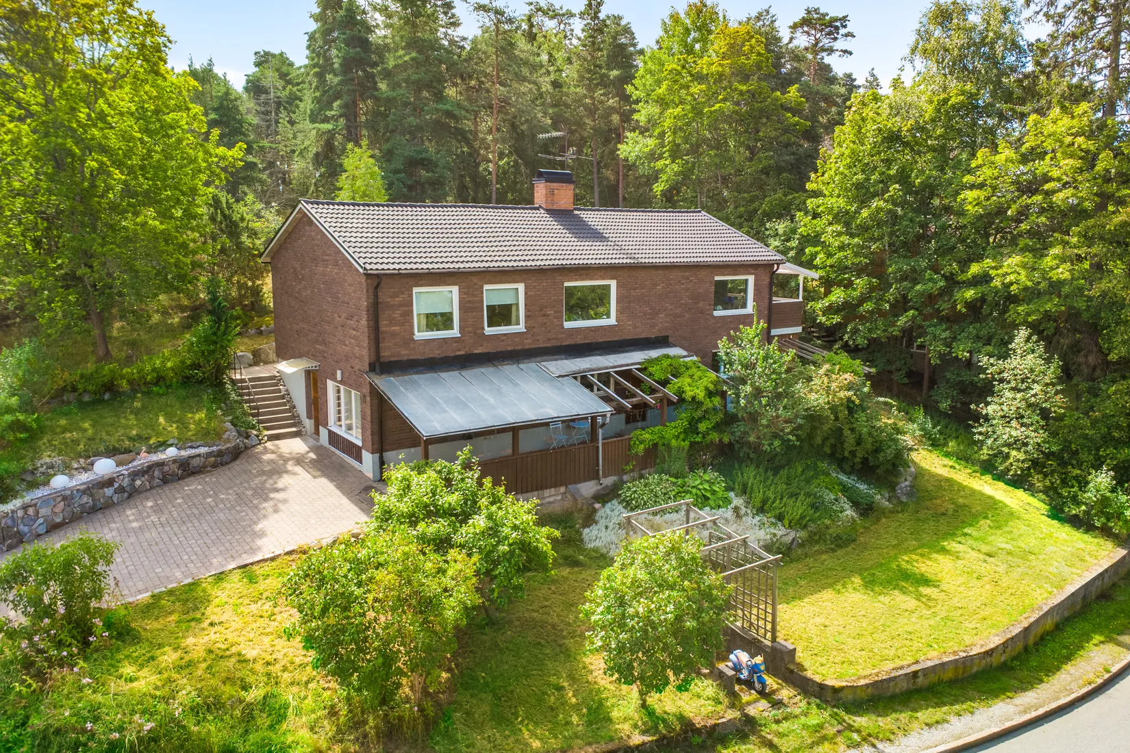 Villa, Hyggevägen 25, Solhem, Stockholm