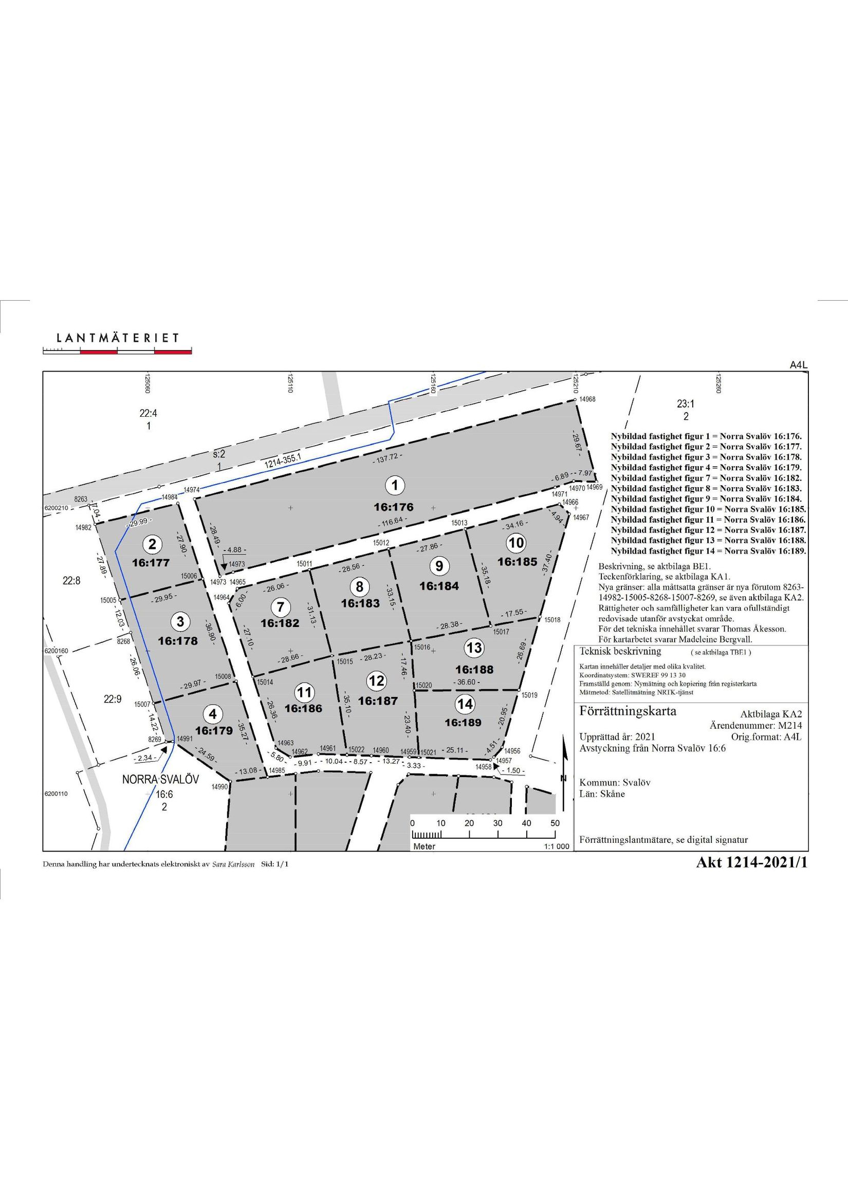 Tomt, Tomt nummer 3, Kyrkvången, Svalöv