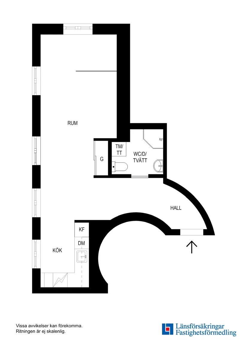 Bostadsrätt, Charlottenburgsvägen 34, Råsunda, Solna
