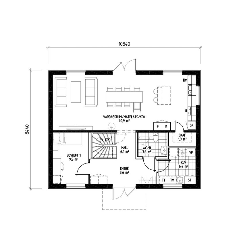 Tomt, Hyacintvägen 5, Gråbo-Olstorp, Lerum