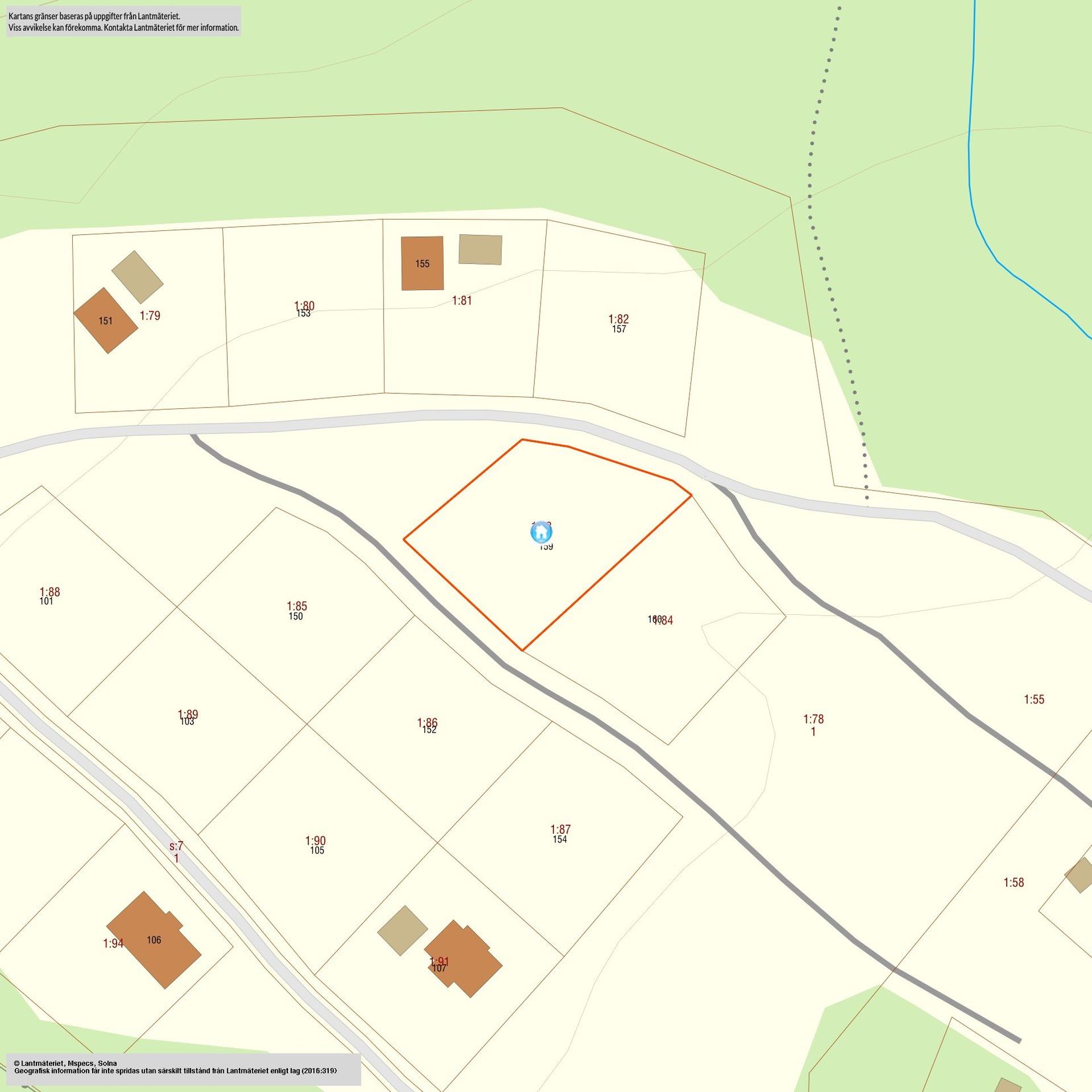 Tomt, Sjöviken 159, Sjöviken, Härnösand