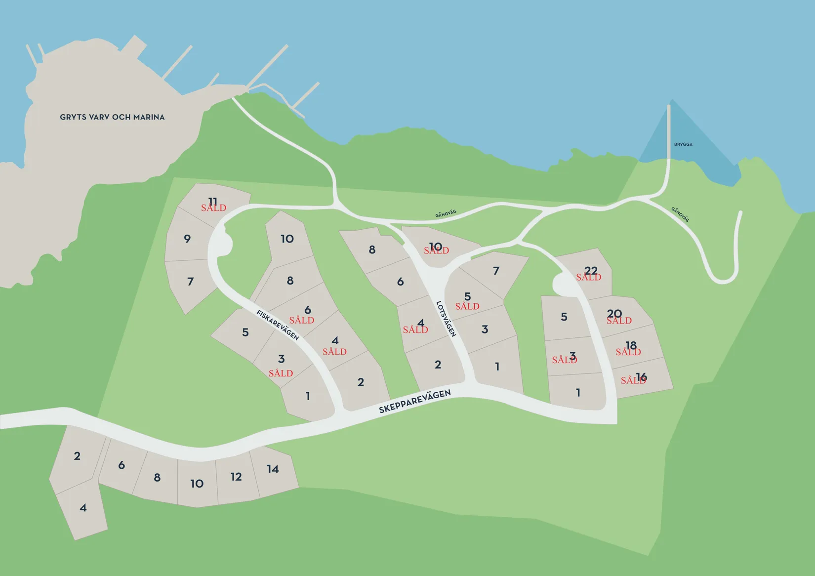 Tomt, Lotsvägen 1, Gryts skärgård, Valdemarsvik