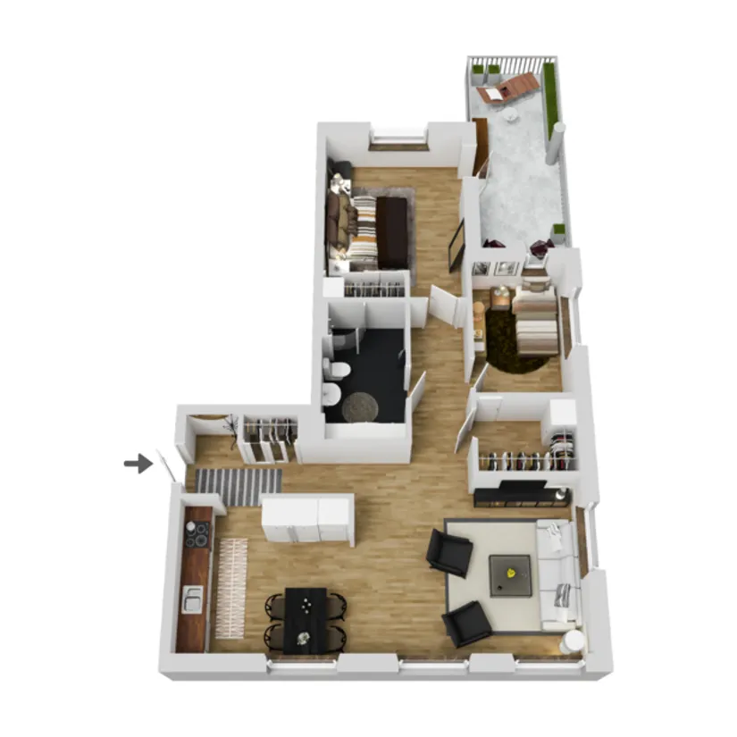 Bostadsrätt, Bäcklösavägen 1B, Ultuna, Uppsala