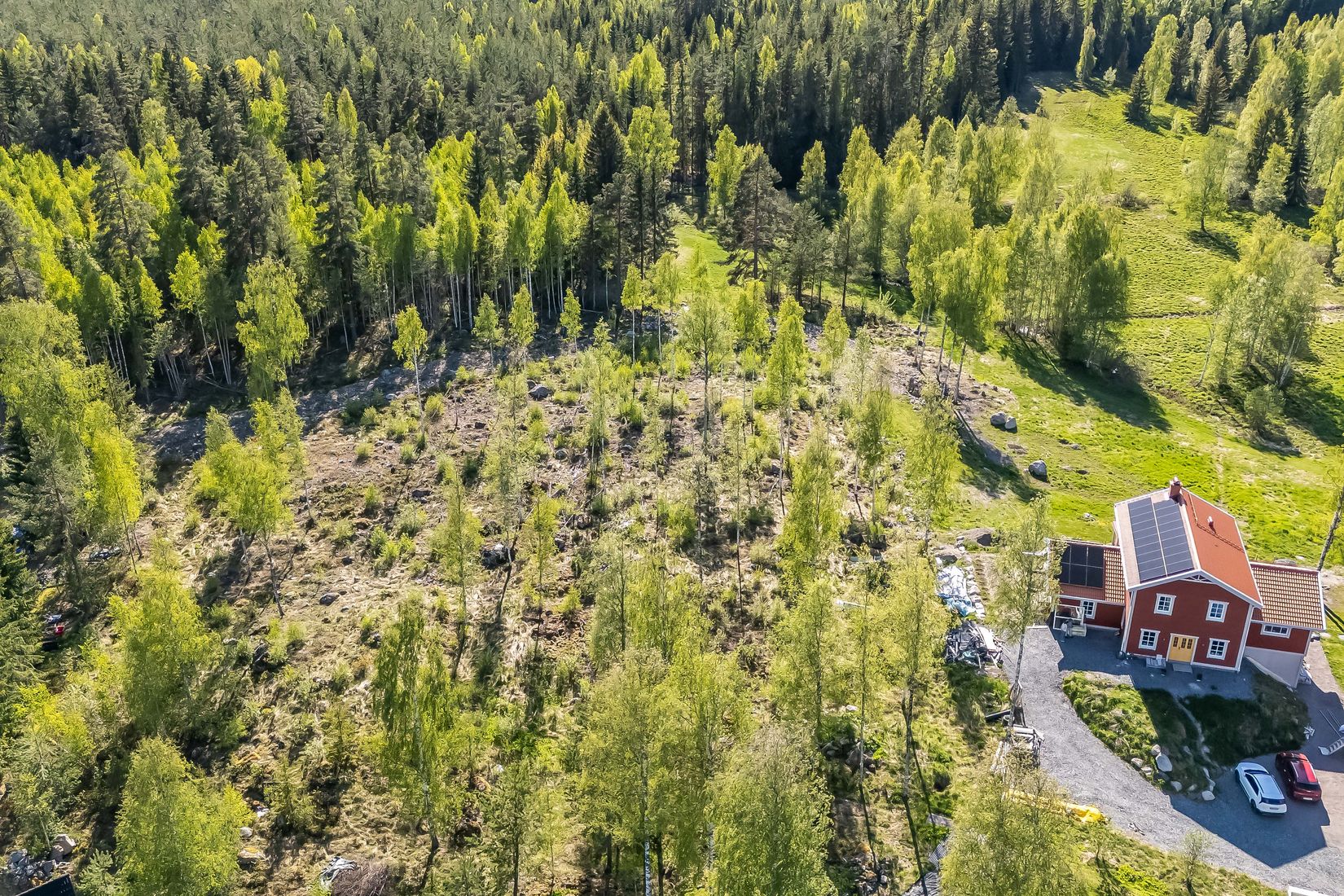 Tomt, Knektvägen 5C, Sundborn, Falun