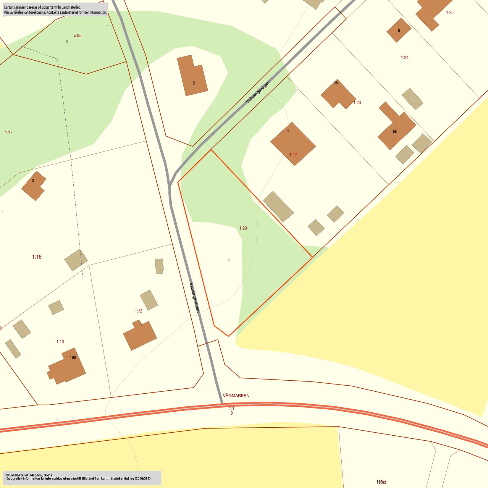 Tomt, Valleängsvägen 2, Klintehamn - Västra Gotland, Gotland