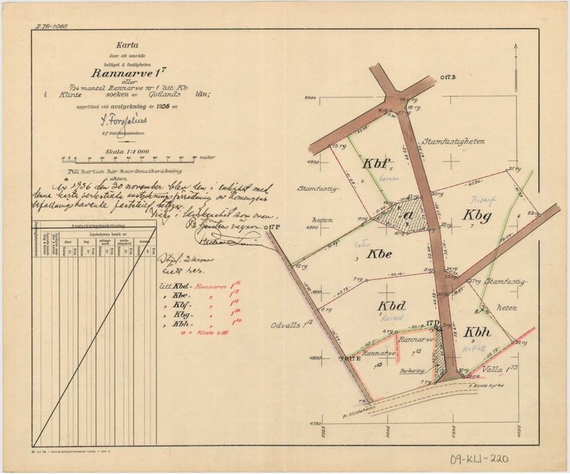 Tomt, Valleängsvägen 2, Klintehamn - Västra Gotland, Gotland