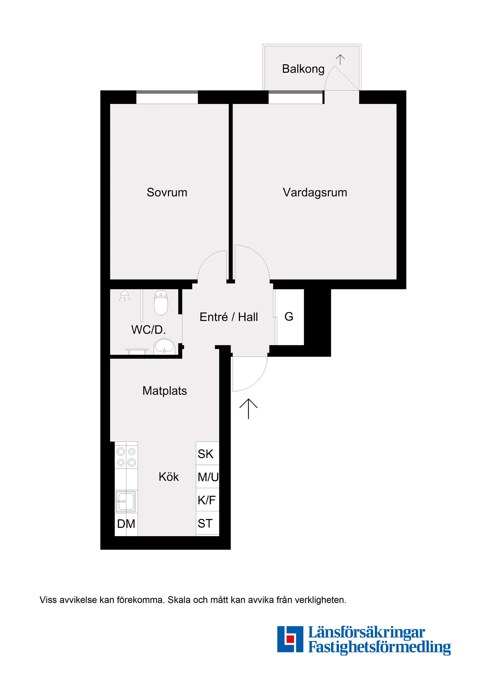 Bostadsrätt, Ringvägen 3B, Söder, Östersund